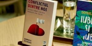 Psihoterapeuta de cuplu și familie Domnica Petrovai vă invită la lansarea cărții sale, „Conflictul dintre noi. Atunci când iubirea renaște din criză”, la Cărturești