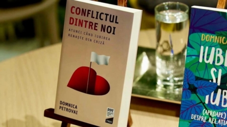 Psihoterapeuta de cuplu și familie Domnica Petrovai vă invită la lansarea cărții sale, „Conflictul dintre noi. Atunci când iubirea renaște din criză”, la Cărturești