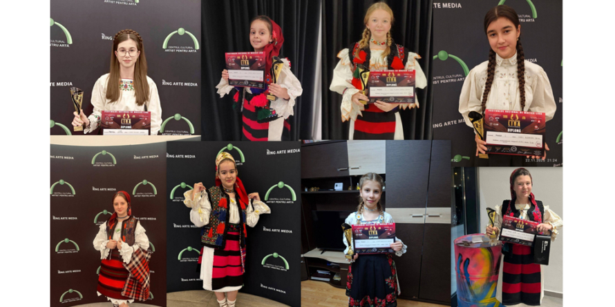 Elevele Școlii Populare de Artă Baia Mare au urcat pe podium la Festivalul Lira