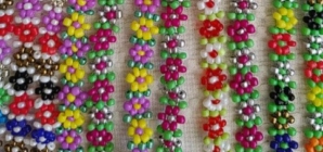 Atelier de mărgelit la Biblioteca Județeană „Petre Dulfu”- Filiala Traian din Baia Mare