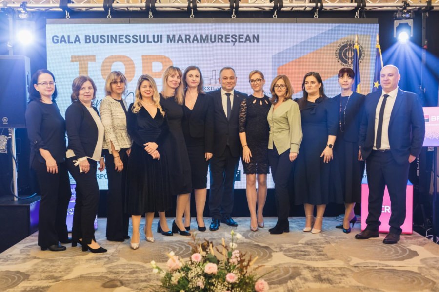 Gala Businessului Maramureșean – Topul Firmelor Maramureșene 2025 a reunit antreprenori cu rezultate remarcabile în mediul de afaceri