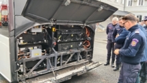 ISU Maramureș, instruire pentru intervenții la autobuze electrice