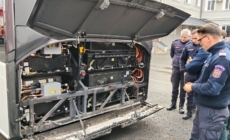 ISU Maramureș, instruire pentru intervenții la autobuze electrice