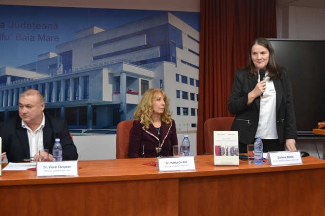 Autorii Marta Cordea și Viorel Câmpean au lansat volumul „Din tezaurul Bibliotecii Județene Satu Mare”, la Baia Mare