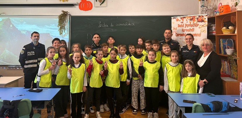 Lecție pentru școlari despre meseria de detectiv