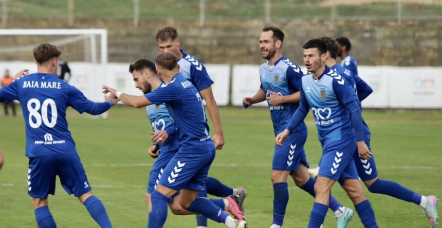 CS Minaur, echipa cu cele mai multe puncte la finalul turului din toată Liga 3