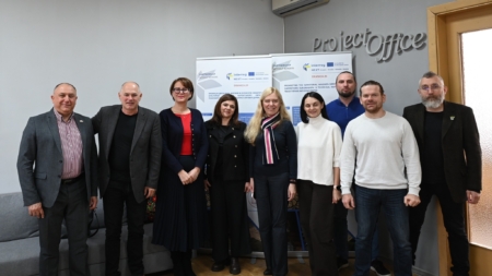 Echipa Muzeului Maramureșan din Sighetu Marmației, în vizită la Ujgorod, Ucraina