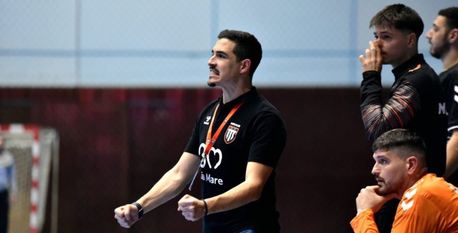 Nuno Farelo, antrenor CS Minaur: „Eu nu am vârste în echipa mea, pe toți jucătorii îi antrenez la fel