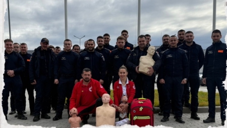 120 de polițiști de frontieră au luat parte la sesiuni de pregătire pentru acordarea de prim-ajutor