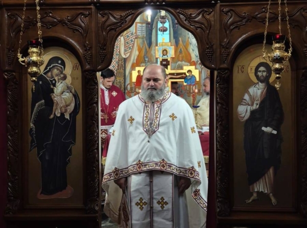 Preacuviosul Părinte Arhimandrit Casian Filip a slujit la Mănăstirea „Sfântul Apostol Andrei” din localitatea Berința