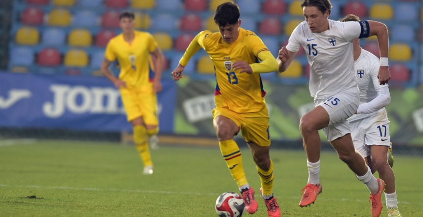 Doar remiză pentru „tricolorii” U19 cu Finlanda, în calificările pentru EURO 2026