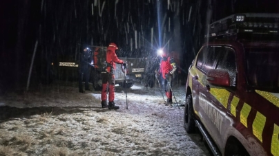 Operațiune suspendată a salvamontiștilor maramureșeni, după ce au căutat în zadar un ucrainean în munți