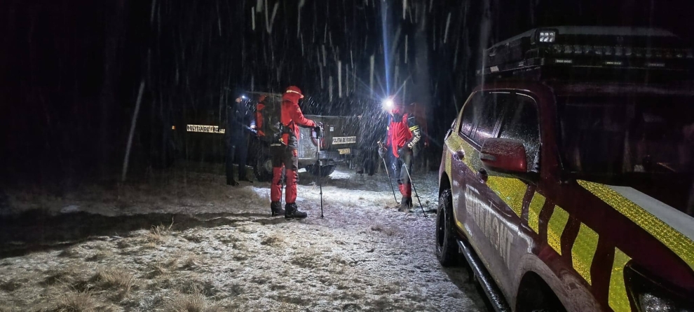 Operațiune suspendată a salvamontiștilor maramureșeni, după ce au căutat în zadar un ucrainean în munți