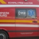 Accident cu un excavator și un microbuz în Mara. Două persoane au fost transportate la spital