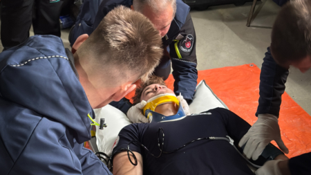 Atelier de pregătire profesională pentru pompierii civili de la S.V.S.U. Poienile de sub Munte