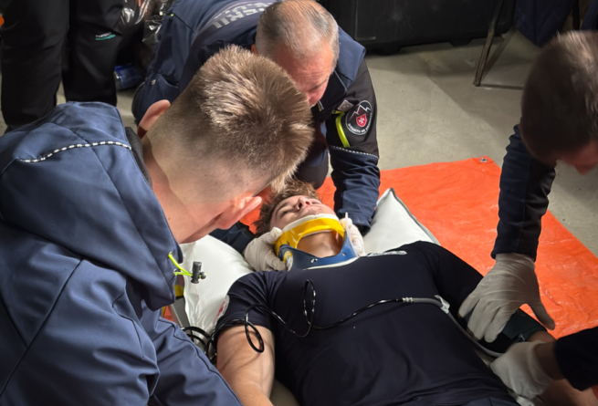 Atelier de pregătire profesională pentru pompierii civili de la S.V.S.U. Poienile de sub Munte