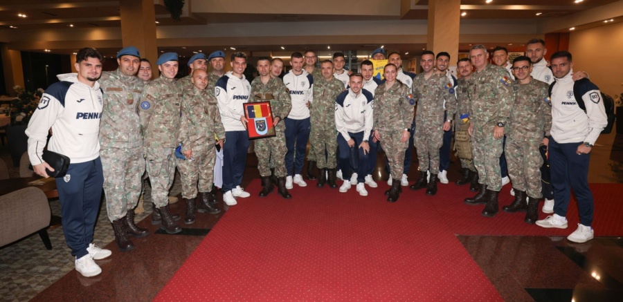 Vizită specială primită de „tricolori” în Bosnia