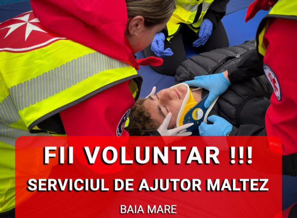 Serviciul de Ajutor Maltez Baia Mare caută noi voluntari