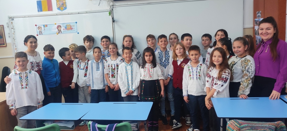 Elevii de la Școala „Nicolae Iorga” Baia Mare au aflat mai multe despre atmosfera Crăciunului de altădată