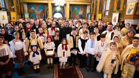 Parohia Ortodoxă Tisa a găzduit prima ediție a concertului de colinde „Îngerii cântă, Pământul se bucură”