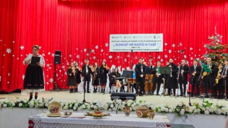 Festivalul „Slobozî-ne gazdă-n casă” din Șomcuta Mare reunește participanți din cinci județe