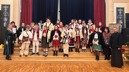 Concert de colinde la Centrul Cultural Pastoral „Sfântul Iosif Mărturisitorul” din Sighetu Marmației