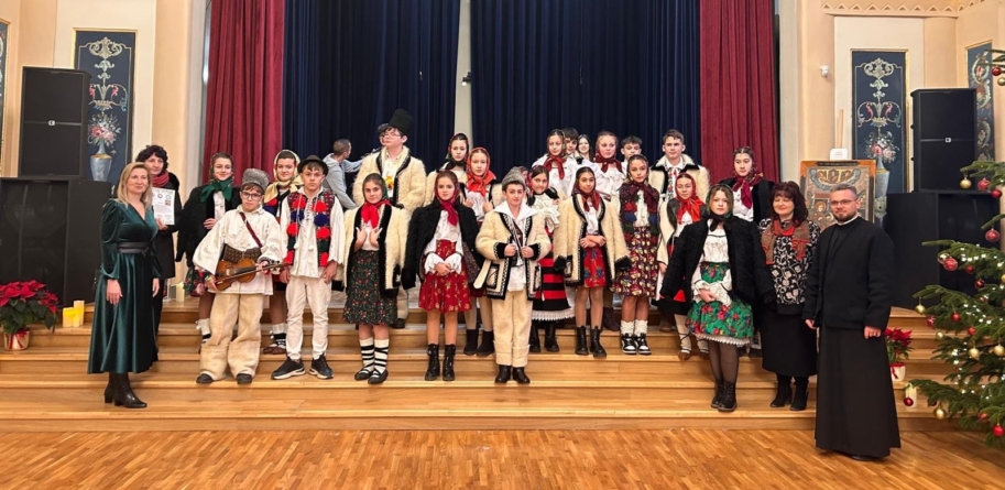 Concert de colinde la Centrul Cultural Pastoral „Sfântul Iosif Mărturisitorul” din Sighetu Marmației