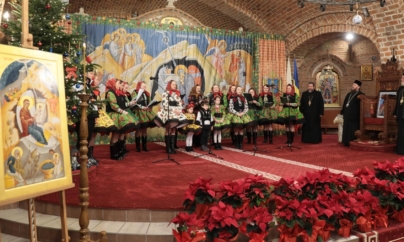 Primele cete de colindători au ajuns la Catedrala Episcopală, gazde fiind PS Iustin și PS Timotei Sătmăreanul