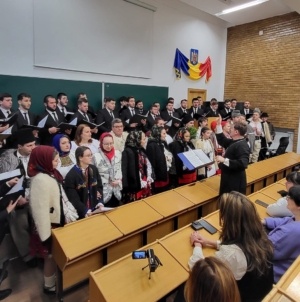 Concert de colinde la Facultatea de Litere din Baia Mare