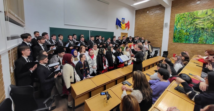 Concert de colinde la Facultatea de Litere din Baia Mare