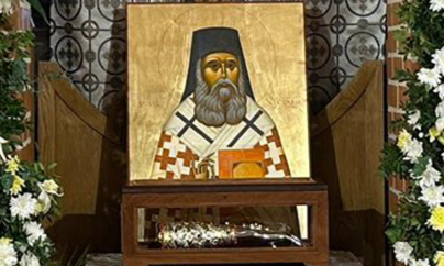 Icoana și racla cu o părticică din moaștele Sfântului Nectarie ajung la Catedrala „Sfântului Iosif Mărturisitorul” din Sighetu Marmației