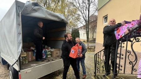 Parohia Recea a desfășurat o campanie filantropică de strângere de fonduri și alimente