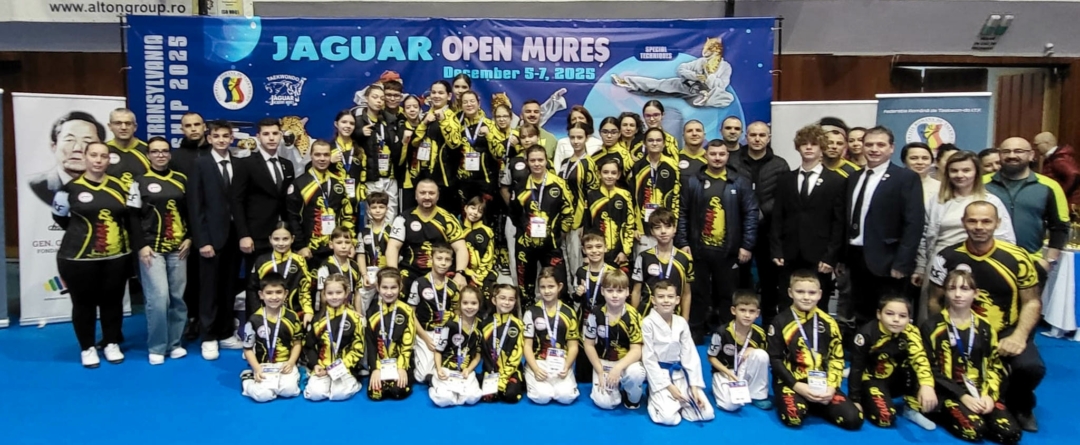 Locul 2 pe națiuni și 45 de medalii câștigate – rezultat excelent pentru Clubul Sportiv Știința – Dragonul Baia Mare la „Jaguar Open Mureș, Taekwon-do ITF Transilvania Championship”