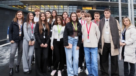 Experiență memorabilă la Parlamentul European din Strasbourg pentru ambasadorii juniori EPAS de la Liceul Tehnologic de Transporturi Auto Baia Sprie
