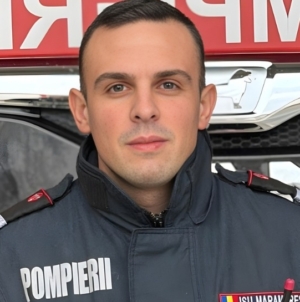 Omul potrivit, la locul potrivit: Sergent major Gabriel Petrovan, pompier al ISU Maramureș, a salvat un om care se înecase