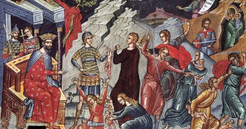 29 decembrie: Pomenirea Sfinților 14.000 de prunci ucişi din porunca lui Irod