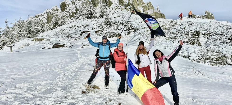 Drumeție de Anul Nou pe Creasta Cocoșului, organizată de Asociația Energia Mișcării