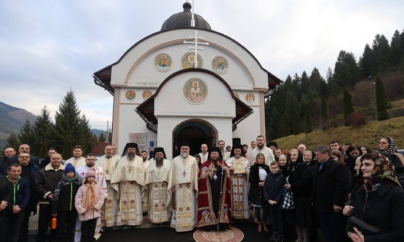 S-a sărbătorit hramul Mănăstirii Baia Borșa