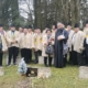 Corul bărbătesc din Finteușu Mare a adus un omagiu Eroilor Români îngropați în Cimitirul din Zvolen din Slovacia