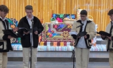 Cvartetul de muzică bizantină al Colegiului „Dragoș Vodă” Sighetu Marmației, Premiul I la Festivalul de Datini și Obiceiuri de Iarnă „Cum e datina străbună”