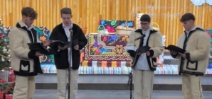 Cvartetul de muzică bizantină al Colegiului „Dragoș Vodă” Sighetu Marmației, Premiul I la Festivalul de Datini și Obiceiuri de Iarnă „Cum e datina străbună”