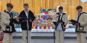 Cvartetul de muzică bizantină al Colegiului „Dragoș Vodă” Sighetu Marmației, Premiul I la Festivalul de Datini și Obiceiuri de Iarnă „Cum e datina străbună”