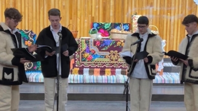 Cvartetul de muzică bizantină al Colegiului „Dragoș Vodă” Sighetu Marmației, Premiul I la Festivalul de Datini și Obiceiuri de Iarnă „Cum e datina străbună”