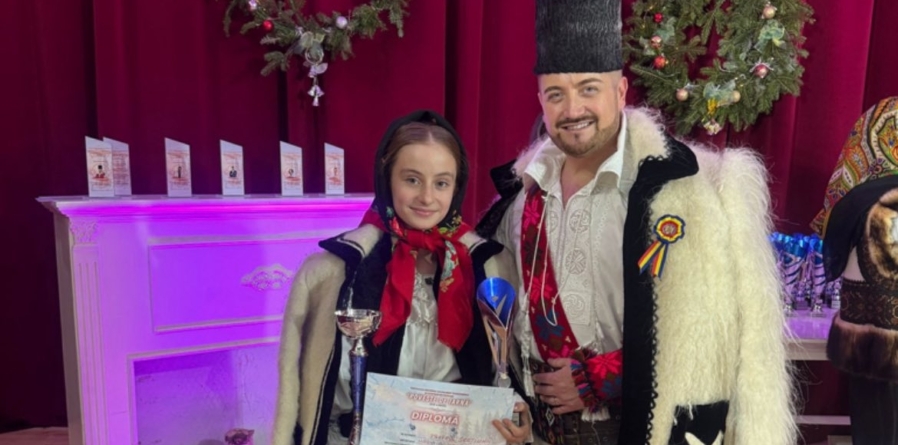 Maria-Adriana Demian a cucerit Trofeul Festivalului Național de Colinde Tradiționale și Cântece de Crăciun „Poveste de iarnă”