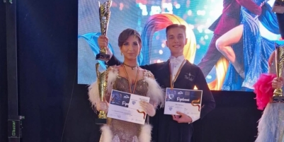 Sportivii băimăreni Emma Pop și Sergiu Chioreanu, locul II la Campionatul Național de dans sportiv pe clase