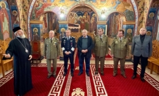 Vizita cadrelor militare la Centrul Eparhial