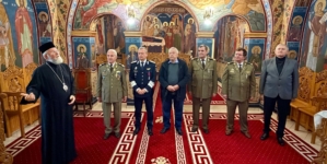 Vizita cadrelor militare la Centrul Eparhial