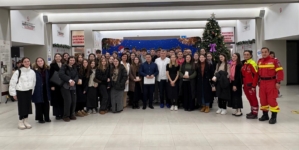 Colindători la Spitalul Județean Baia Mare