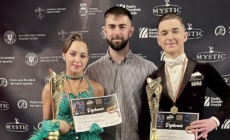 Dansatorii maramureșeni Luca Mădăras Aluaș – Hannah Gomboș, pe prima treaptă a podiumului la Campionatul Național de Clase al României şi la Cupa Mystic