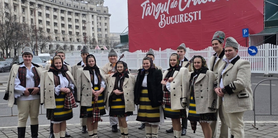 Grupul de copii „Școala Rădăcinilor Străbune” și Măriuca Verdeș vor urca pe scena Târgului de Crăciun de la București